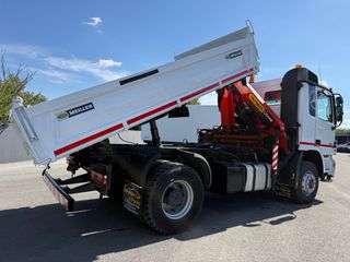Ανατροπή + Γερανός Mercedes-Benz 2006 Actros 1832 Meiller Ανατροπη Palfinger PK 10501 Ασύρματο-thumb-54