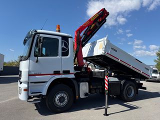 Ανατροπή + Γερανός Mercedes-Benz 2006 Actros 1832 Meiller Ανατροπη Palfinger PK 10501 Ασύρματο-thumb-61