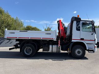 Ανατροπή + Γερανός Mercedes-Benz 2006 Actros 1832 Meiller Ανατροπη Palfinger PK 10501 Ασύρματο-thumb-10