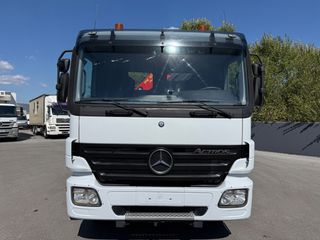 Ανατροπή + Γερανός Mercedes-Benz 2006 Actros 1832 Meiller Ανατροπη Palfinger PK 10501 Ασύρματο-thumb-14
