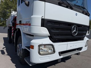 Ανατροπή + Γερανός Mercedes-Benz 2006 Actros 1832 Meiller Ανατροπη Palfinger PK 10501 Ασύρματο-thumb-16