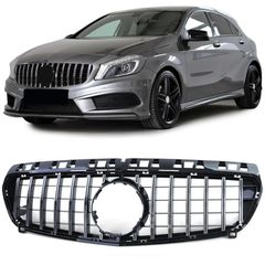 Μάσκα εμπρός χρωμίου για Mercedes A-Class (W176) (2012-2015) Panamericana GT