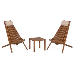 LOUNGE ΣΕΤ ΕΞ.ΧΩΡΟΥ 3ΤΜΧ SHIGAN HM10993 ΞΥΛΟ ΑΚΑΚΙΑΣ--ΜΑΞΙΛΑΡI ΚΕΦΑΛΗΣ ΣΕ ΜΠΕΖ
