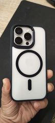 iphone 16 pro 8/128 white + Back Cover + Tempered Glass + Προστασία Κάμερας