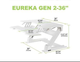 Πρόσθετο Standing Desk EUREKA CV-PRO 36-thumb-1