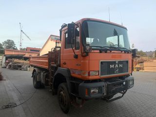 Ανατροπή + Γερανός MAN 1998 FE - 310 4X4 ME ΓΕΡΑΝΟ