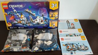 Lego space roller coaster!!(31142)creator 3 in 1