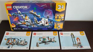 Lego space roller coaster!!(31142)creator 3 in 1-thumb-1