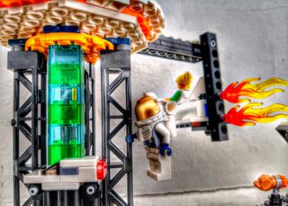 Lego space roller coaster!!(31142)creator 3 in 1-thumb-8