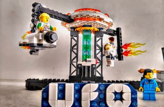 Lego space roller coaster!!(31142)creator 3 in 1-thumb-9