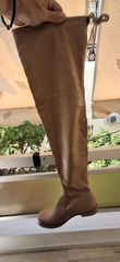 Μποτες μπεζ ψηλες-thumb-2