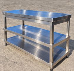 Ανοξείδωτος Πάγκος Εργασίας 150*70*87cm