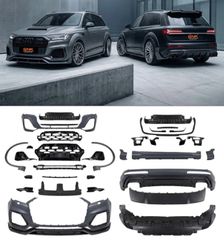 Body kit Audi Q7 (2016-2018) upgrade to Q7 (2024+) S Line Design