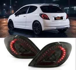 ΦΑΝΑΡΙΑ ΠΙΣΩ LED Taillights Peugeot 207 (2006-2009)