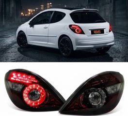 ΦΑΝΑΡΙΑ ΠΙΣΩ LED Taillights Peugeot 207 CC (2006-2009)