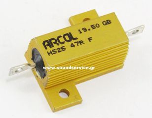 ΑΝΤΙΣΤΑΣΗ ΩΜΙΚΗ ΙΣΧΥΟΣ 12Ω 25W ΜΕ ΨΥΚΤΡΑ