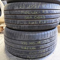 2τμχ 255/40-18 Dot 0623 Run flat! PIRELLI
