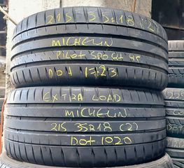 215/35-18 σε υπέρ άριστη κατάσταση! (2τμχ) MICHELIN