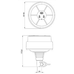 ΦΑΡΟΣ ΜΕ ΤΣΟΥΝΙ LED 10-30V-thumb-1