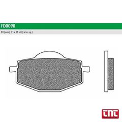 Τακάκια Φρένων FD0090BT1 — Newfren F101/2