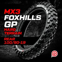 Ελαστικό Plews MX3 FOXHILLS GP Hard Πίσω (100/90-19)