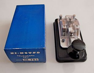 Morse Χειριστήριο - Telegraph Key ΗK-703 - σφραγισμένο
