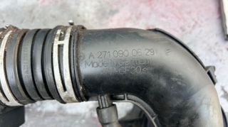 Mercedes w209 w211 w203 σωλήνας αέρα από το φιλτροκούτι κωδικός κινητήρα M271.940