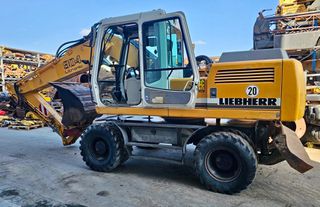 Εκσκαφέας Με Λάστιχα Liebherr 2002 Α906 LITRONIC