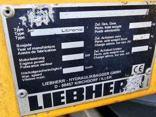 Εκσκαφέας Με Λάστιχα Liebherr 2002 Α906 LITRONIC-thumb-8