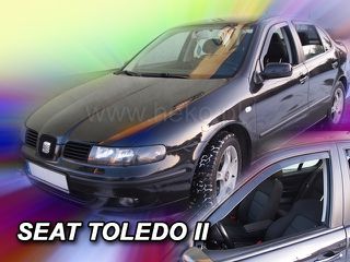 Ανεμοθραύστες Seat Leon / Toledo (1999-2006) 5 πορτο , sedan - 2 τμχ εμπρός, Heko-thumb-1