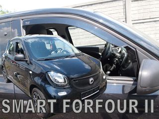 Ανεμοθραύστες Smart Forfour II 5D (2014-2019) - 2 τμχ. εμπρός, Heko-thumb-1