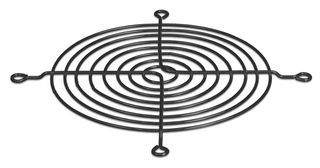 DELOCK σχάρα για 120mm ανεμιστήρα 67670, μεταλλική, μαύρη