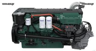 VOLVO D6-340 με μειωτήρες HS85A μείωσης 2,5 με γωνιακό κόμπλερ κλίσης 8 μοιρών και ρεβερσες ZF 220 3.0:1 Marine Boat Transmission Gearbox