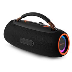 LAMTECH PORTABLE WIRELESS V5.3 SPEAKER 80W BLACK ORANGE-thumb-2