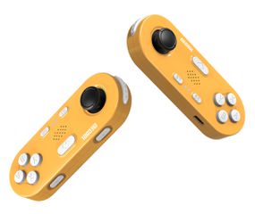 MECOOL σετ ασύρματων motion gamepad KidzMove GM2 για Android smart TV & TV Box, κίτρινο, 2τμχ