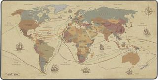 NATEC Discoveries Maxi Mouse Pad World Map 800x400mm (NPO-1457) (NTCNPO-1457)