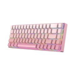 WHITE SHARK MECH KEYBOARD US LAYOUT GK-007411 RED SWITCH PINK GRADIENT-thumb-8