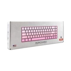 WHITE SHARK MECH KEYBOARD US LAYOUT GK-007411 RED SWITCH PINK GRADIENT-thumb-3