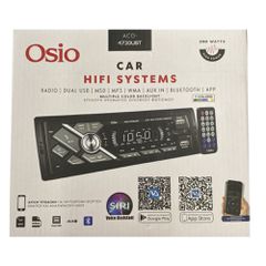 ACO-4730UBT/OSIO RADIO 1 DIN DUAL USB/FM/MSD/MP3/WMA/BLUETOOTH 200W ΜΕ ΕΠΙΛΟΓΗ ΦΩΤΙΣΜΟΥ 7 ΧΡΩΜΑΤΩΝ & ΧΕΙΡΙΣΤΗΡΙΟ OSIO - 1 τεμ.-thumb-2