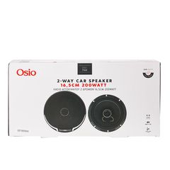 OSS-7165/OSIO ΗΧΕΙΑ 2 ΔΡΟΜΩΝ 6,5inc 165mm ΣΤΡΟΓΓΥΛΑ 200W 86dB OSIO - 2 ΤΕΜ.-thumb-4