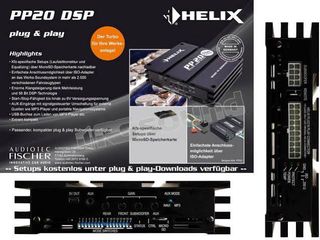 Helix PP20 DSP. Plug & Play Ενισχυτής Αυτοκινήτου 5 Καναλιών-thumb-2