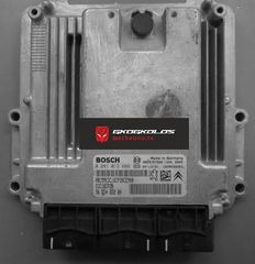 ΕΓΚΕΦΑΛΟΣ CITROEN C-CROSSER - MITSUBISHI OUTLANDER 2.179cc 115KW 160HP ENGINE CODE 4HN 2009y BOSCH 0281013666 1037386062 9664487580 EDC16CP39 ΞΕΚΛΕΙΔΩΤΟΣ ΑΡΙΣΤΟΣ - ΕΓΓΥΗΣΗ!!