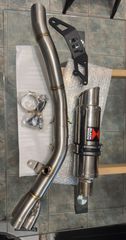 Tracer 9 GT - Black Widow Exhaust-thumb-1