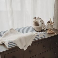 Meyco Μαλακή Αλλαξιέρα Μωρού Jeans Blue 50x70cm-thumb-2