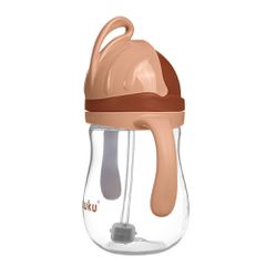 Ποτηράκι με Καλαμάκι και Βαρίδι Caramel Akuku-thumb-2
