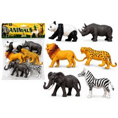 Ζώα Άγρια σετ=6 τεμ 25x19,5cm ToyMarkt 913733 - 6 ΤΕΜ 71-3713