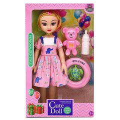 Κούκλα Cute Doll 34x20x6cm ToyMarkt 922138 72-2118