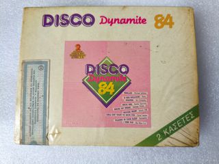 Συλλεκτική Διπλή Κασέτα: DISCO DYNAMITE '84 (CBS) — ΣΦΡΑΓΙΣΜΗ / ΚΑΙΝΟΥΡΙΑ (1984)