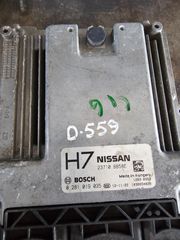 Εγκέφαλος Κινητήρα NISSAN QASHQAI 23710BB58E 0281019035