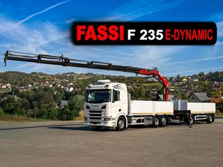 Καρότσα Ανοιχτή Scania 2021 R500 FASSI F235A